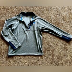 Men’s north face 1/4 zip pull over size L
